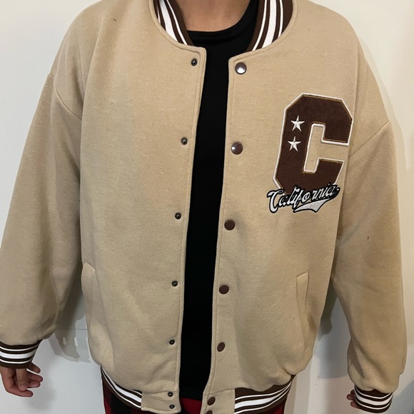 Light brown button up jacket - Picture 1 of 1